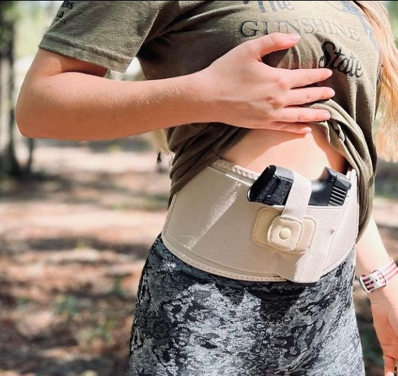 Belly Band Holster, Nude Color | BravoBelt