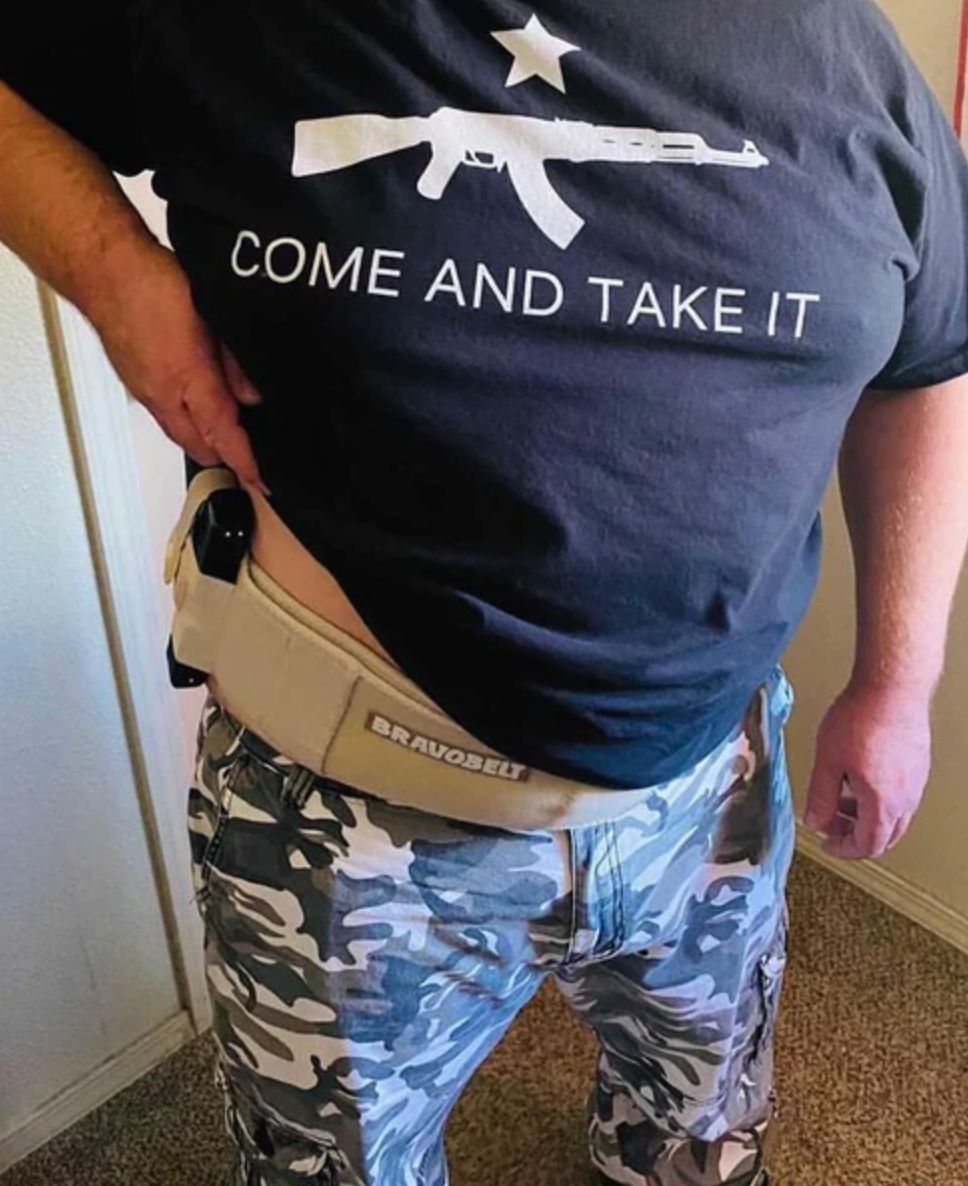 Can fat guys wear belly band holsters