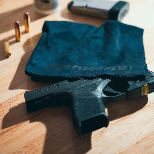 Professor Pew Gun Cleaning Cloth - Gun Rag - 3 Pack - 12"x12"