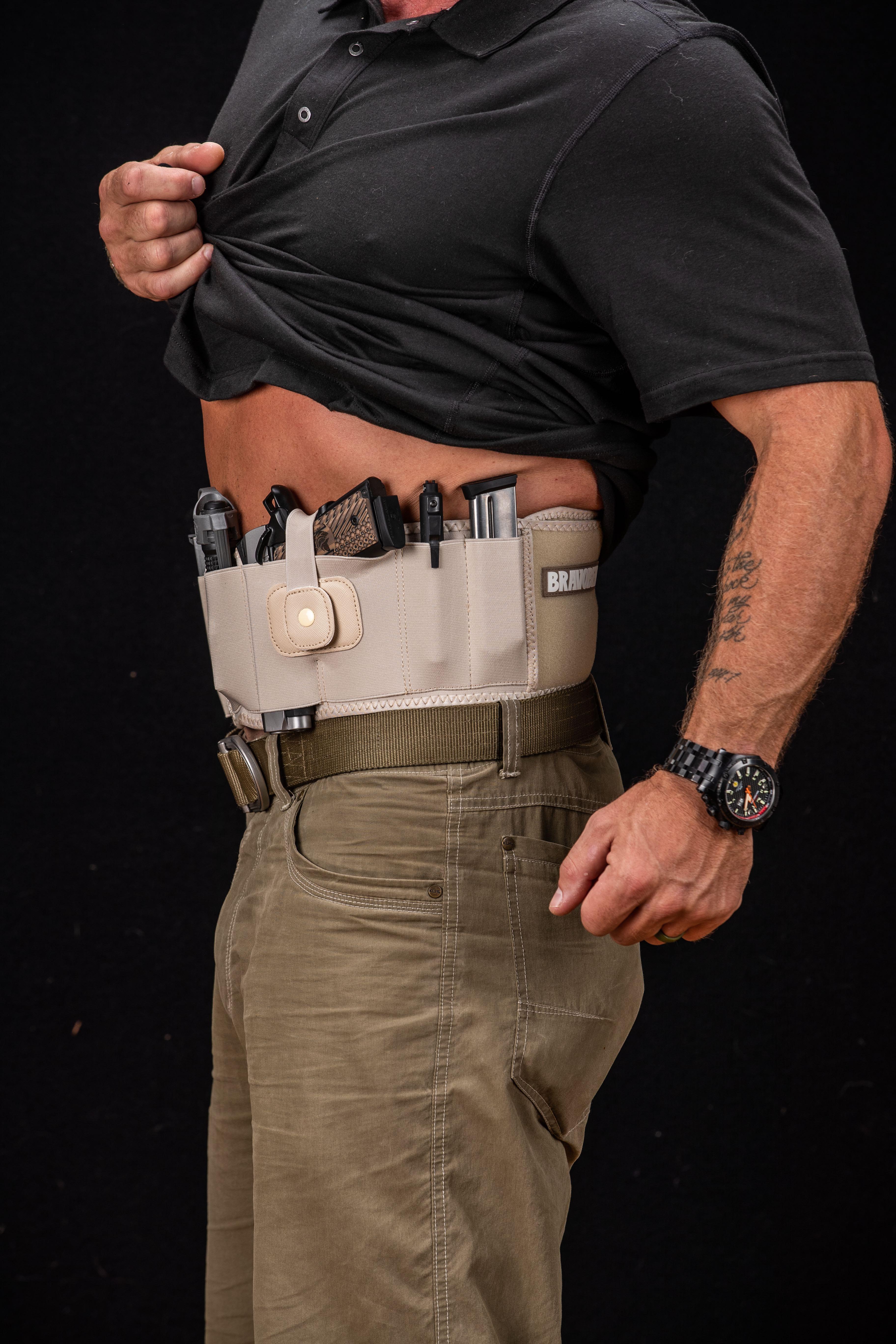 Belly Band Holster Tactical Nude