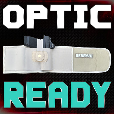 BravoBelt Belly Band Holster for Concealed Carry - Unisex - Tactical Nude