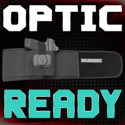 BravoBelt Belly Band Holster for Concealed Carry - Unisex - Black