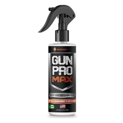 Professor Pew Gun Pro Max Solvent - Advanced Carbon Removal - Military Grade Bore Cleaner for Firearms, Knives & Tools | 4 oz