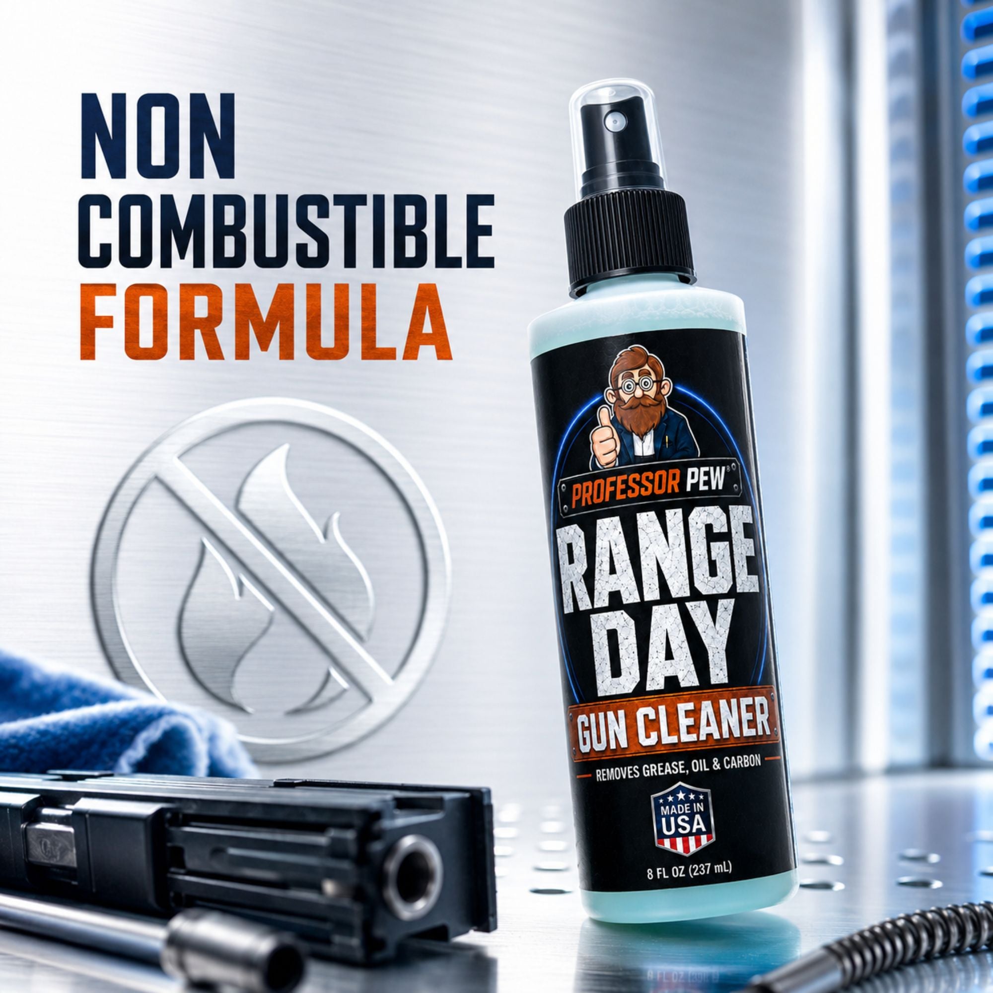 Professor Pew Range Day Gun Cleaner