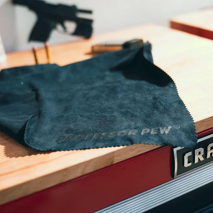 Professor Pew Gun Cleaning Cloth - Gun Rag - 3 Pack - 12"x12"