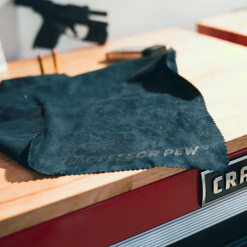 Professor Pew Gun Cleaning Cloth - Gun Rag - 3 Pack - 12"x12"