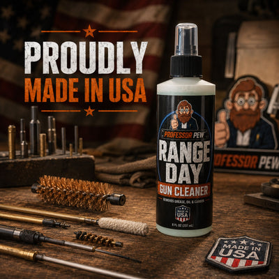 Professor Pew Range Day Gun Cleaner