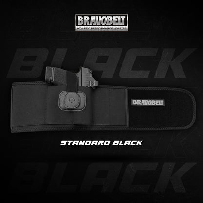 BravoBelt Belly Band Holster for Concealed Carry - Unisex - Black