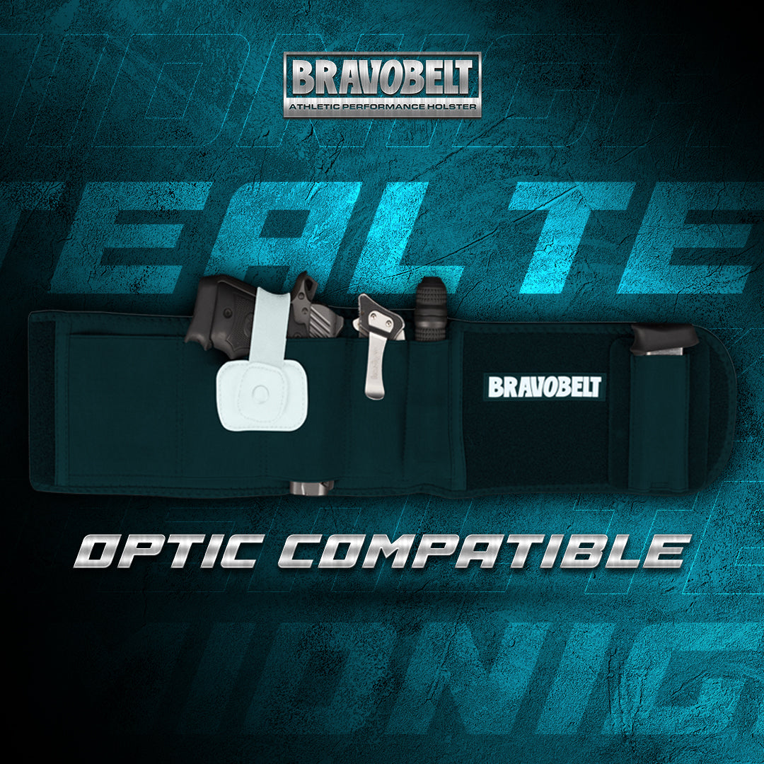 BravoBelt Belly Band Holster for Concealed Carry - Unisex  - Midnight Teal