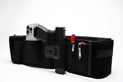 BravoBelt Big Papa Edition - Belly Band Holster for Big Guys -  Fits 55" to 65" Belly