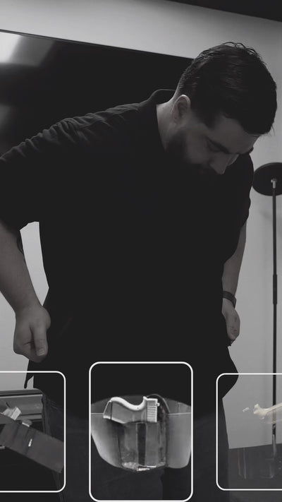 BravoBelt Big Papa Edition - Belly Band Holster for Big Guys -  Fits 55" to 65" Belly