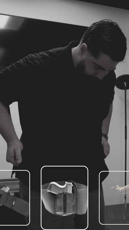 BravoBelt Big Papa Edition - Belly Band Holster for Big Guys -  Fits 55" to 65" Belly