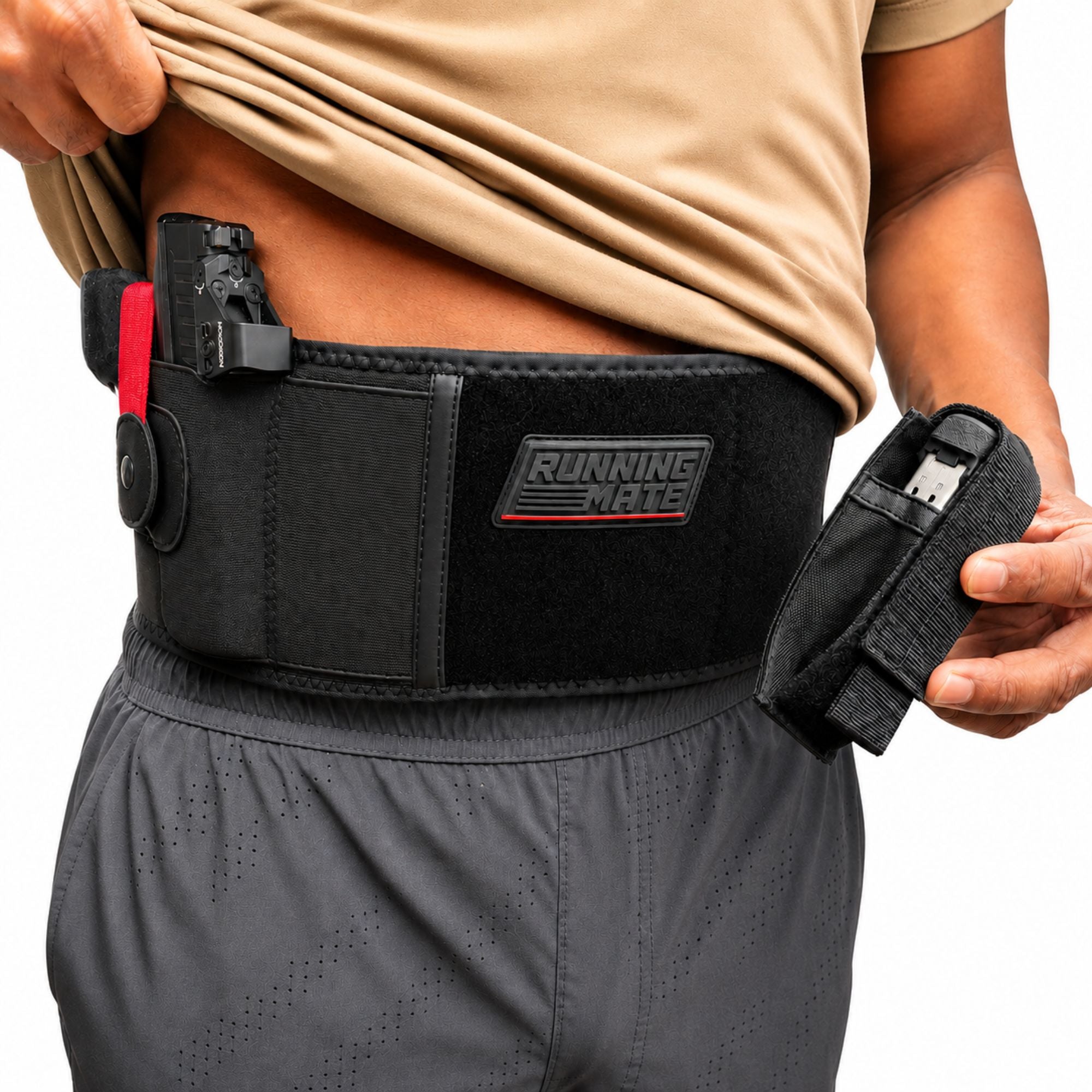 Running Mate Belly Band Holster - Bundle with Mag Holder