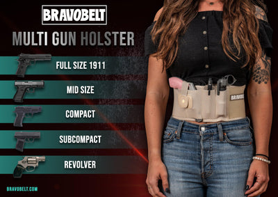 Belly Band Holster Tactical Nude