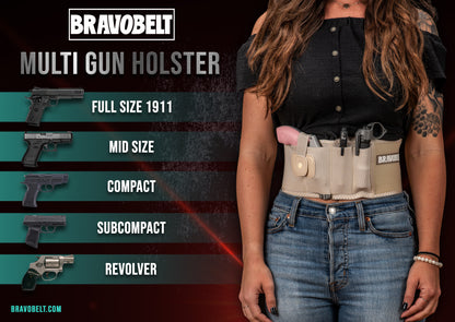 Belly Band Holster Tactical Nude