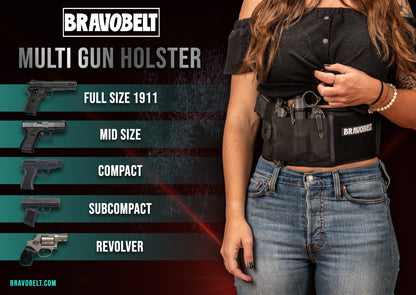 bravobelt multi gun holster